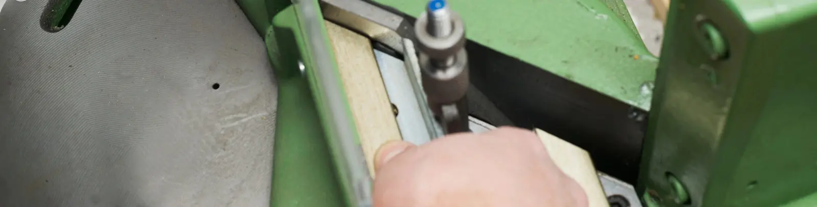 Framer operating a framing machine